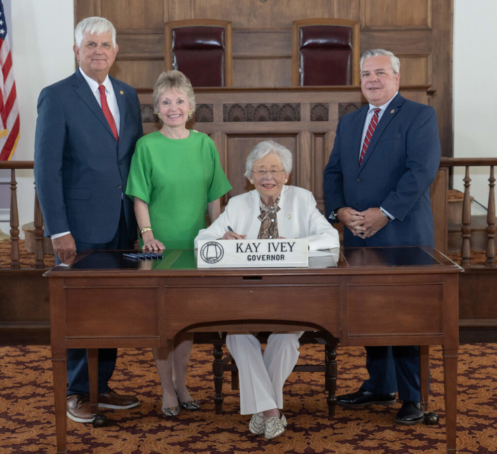 Kay Ivey bill signing - NFIB