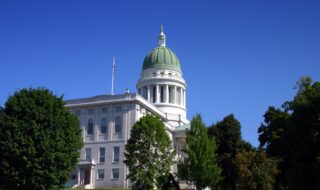 Maine State House at Augusta, Maine