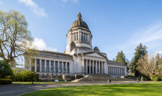 Washington State Capitol In Olympia Washington -