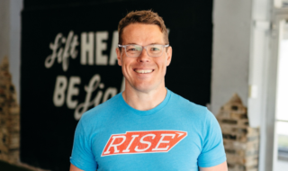 Photo of Sam Pfister, owner of Rise Strength & Performance, an NFIB member business in Lebanon, Tennessee.